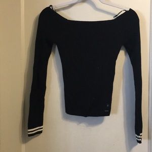 Sweater crop top